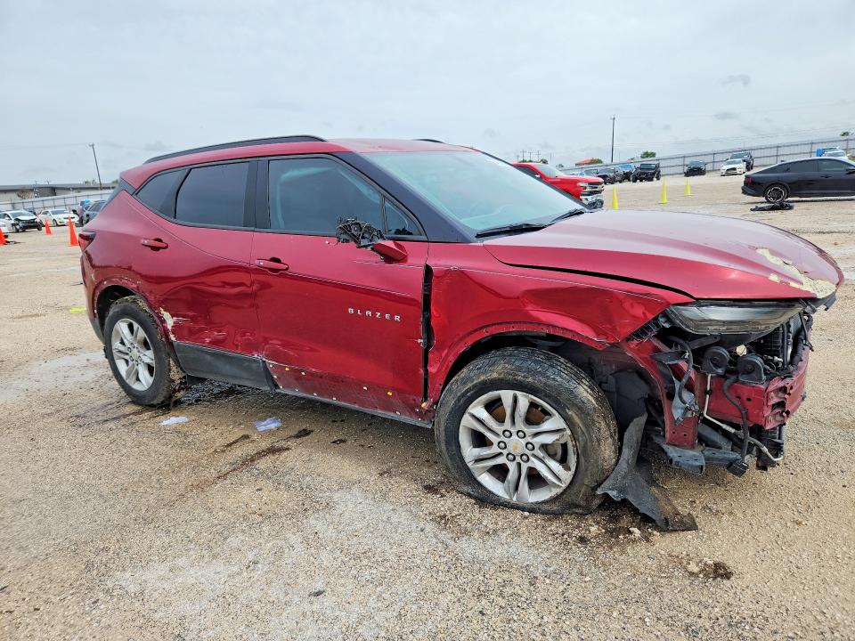 2019 Chevrolet Blazer VIN 3GNKBBRAXKS671799 COPART salvage auction — FRONT END, Tx - Certificate Of Title, sold $2,950 on 2026-07-02 (photo 4)