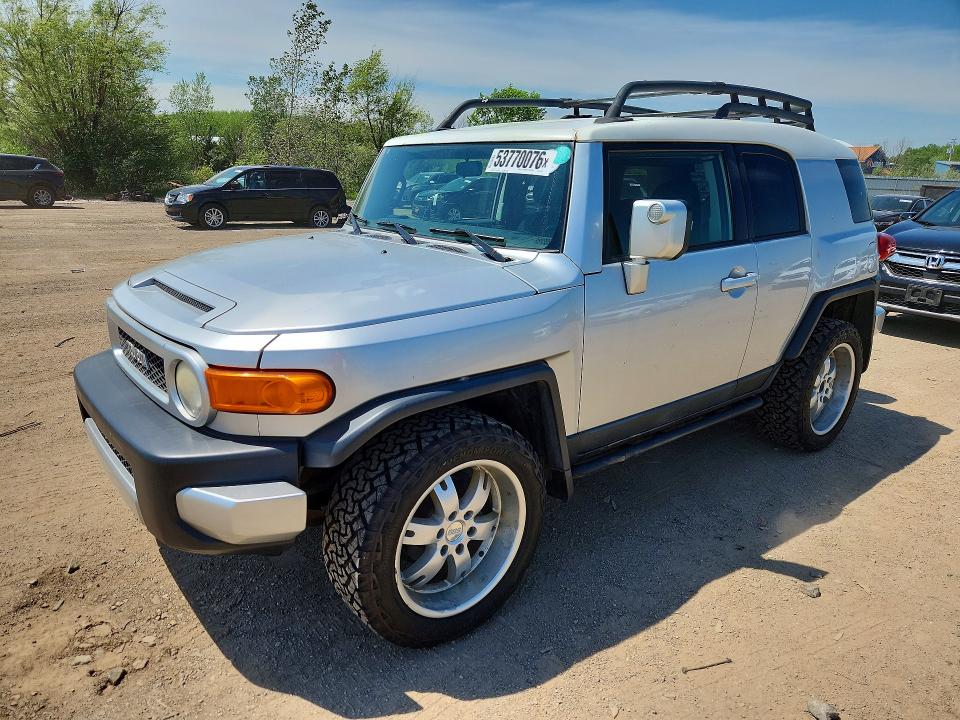 2007 Toyota Fj cruiser VIN JTEBU11F870038832 COPART salvage auction — HAIL, Mt - Certificate Of Title, sold $6,600 on 2026-07-16 (photo 1)