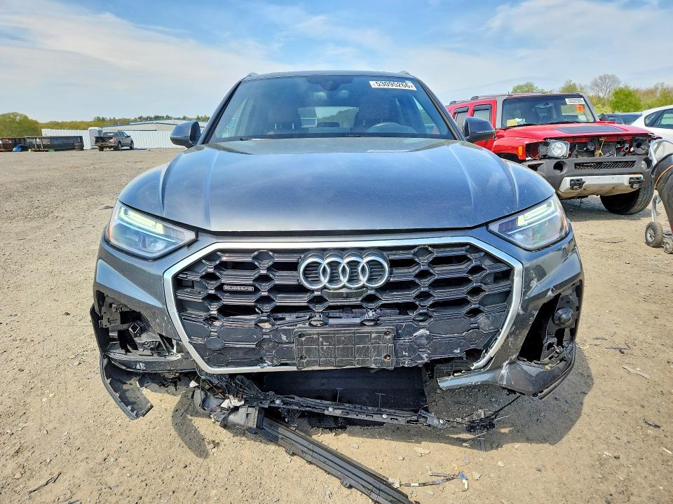 2022 Audi Q5 VIN WA1EAAFY4N2099756 COPART salvage auction — FRONT END, Ma - Cert Of Title-Salvage, sold $13,800 on 2026-07-15 (photo 5)