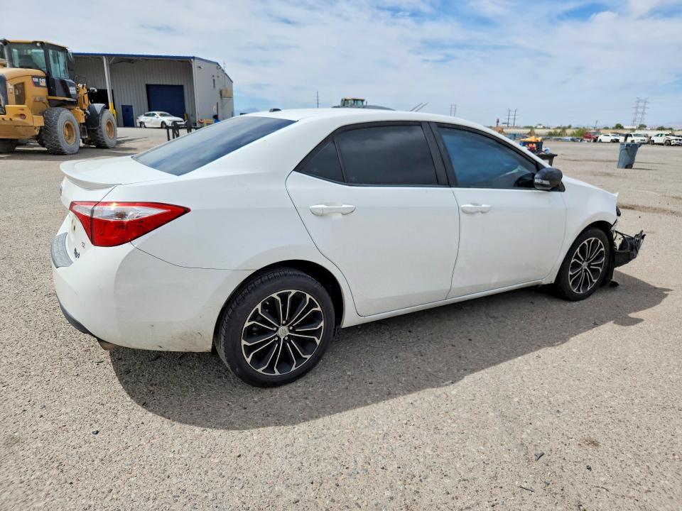2014 Toyota Corolla VIN 5YFBURHE0EP114420 COPART salvage auction — FRONT END, Az - Cert Of Title - Salvage, sold $2,850 on 2026-07-06 (photo 3)
