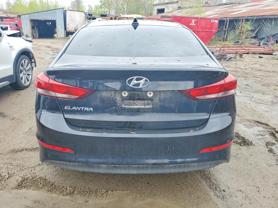 2017 Hyundai Elantra VIN KMHD84LF4HU249497 COPART salvage auction — SIDE, On - Permit Salvage, sold $3,600 on 2026-07-07 (photo 6)