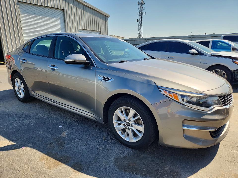 2018 Kia Optima VIN 5XXGT4L39JG229067 COPART salvage auction — REAR END, Ca - Salvage Certificate, sold $2,400 on 2026-07-02 (photo 3)