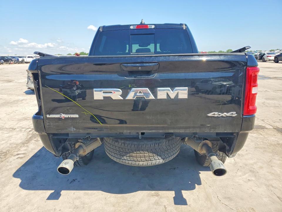 2025 Ram 1500 VIN 1C6SRFFP1SN505760 COPART salvage auction — REAR END, Tx - Salvage Vehicle Title, sold $25,750 on 2026-07-20 (photo 6)
