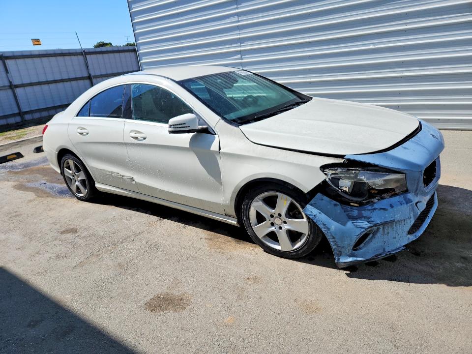 2017 Mercedes-benz Cla-class VIN WDDSJ4EB8HN402831 COPART salvage auction — FRONT END, Ca - Certificate Of Title, sold $500 on 2026-07-07 (photo 4)