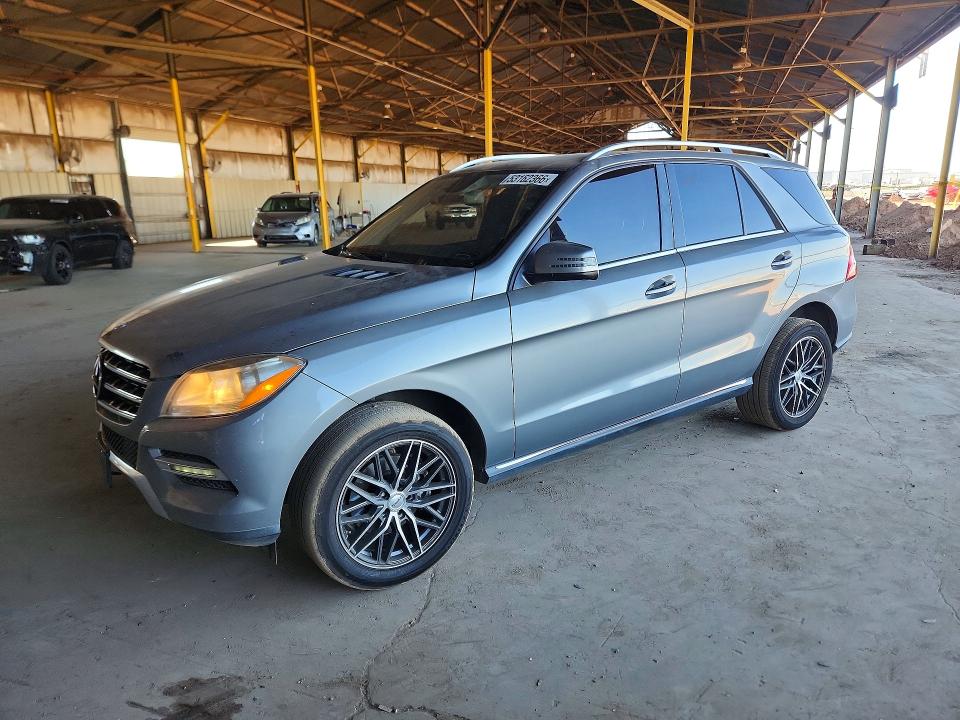 2015 Mercedes-benz Ml-class VIN 4JGDA5JBXFA475049 COPART salvage auction — NORMAL WEAR, Fl - Certificate Of Title, sold $5,100 on 2026-07-08 (photo 1)