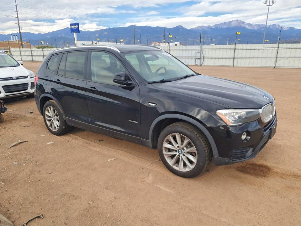 2016 BMW X3 VIN 5UXWX9C50G0D94838 COPART salvage auction — UNDERCARRIAGE, Ny - Dis/Dlr/Exp Clean Title, sold $2,300 on 2026-07-11 (photo 4)
