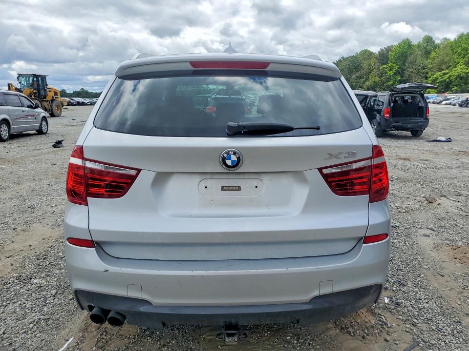 2014 BMW X3 VIN 5UXWX9C55E0D24085 COPART salvage auction — FRONT END, Nc - Salvage Certificate Of Title, sold $825 on 2026-07-08 (photo 6)