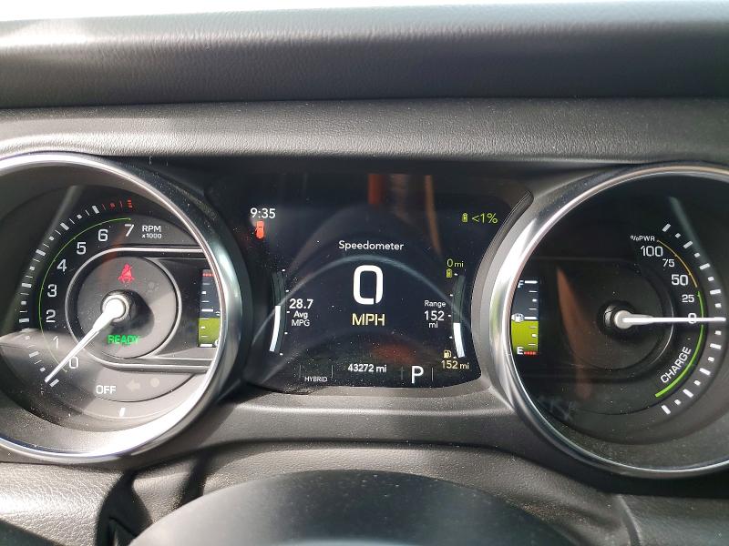 2023 Jeep Wrangler / VIN 1C4JJXR67PW554824 COPART salvage auction — MINOR DENT/SCRATCHES, Mo - Certificate Of Title, sold $24,250 on 2026-07-02 (photo 9)