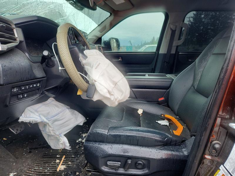 2022 Toyota Tundra VIN 5TFJA5EC6NX001234 COPART salvage auction — FRONT END, Wa - Bill Of Sale, sold $11,900 on 2026-07-17 (photo 7)