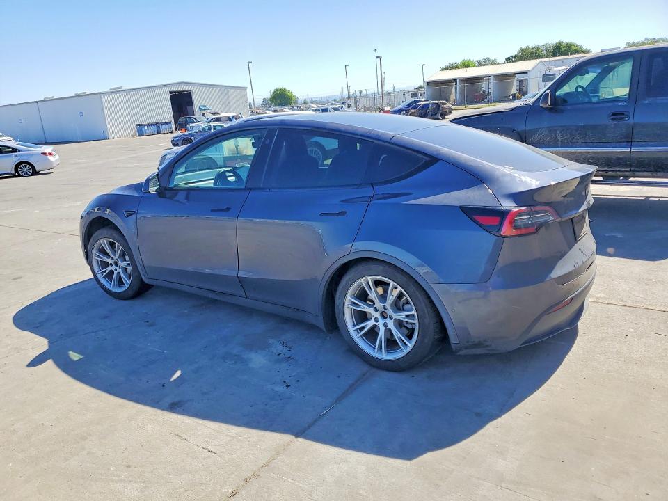 2021 Tesla Model y VIN 5YJYGDEE4MF063149 COPART salvage auction — REAR END, Ca - Salvage Certificate, sold $6,000 on 2026-07-06 (photo 2)