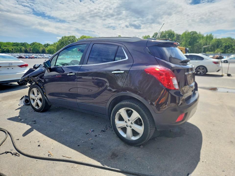 2016 Buick Encore VIN KL4CJASB5GB677357 COPART salvage auction — FRONT END, Nj - Cert Of Title-Salvage, sold $500 on 2026-07-28 (photo 2)
