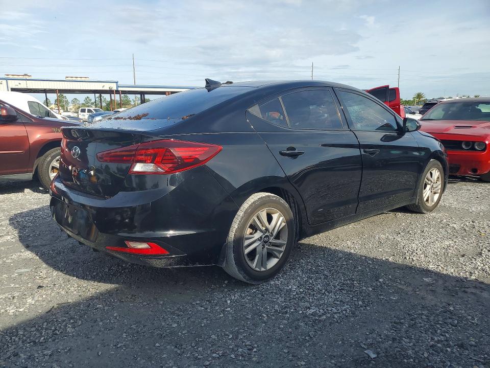 2019 Hyundai Elantra VIN KMHD84LF3KU872682 COPART salvage auction — FRONT END, Fl - Cert Of Title Slvg Rebuildable, sold $2,000 on 2026-07-28 (photo 3)