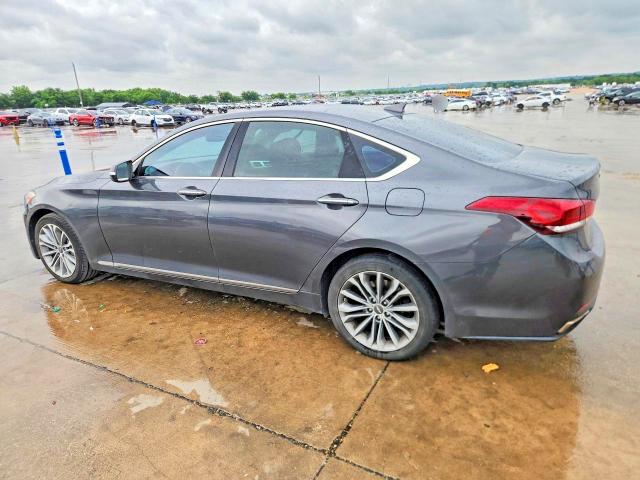 2017 Genesis G80 VIN KMHGN4JE3HU204745 COPART salvage auction — SIDE, Tx - Salvage Vehicle Title, sold $3,100 on 2026-07-16 (photo 2)