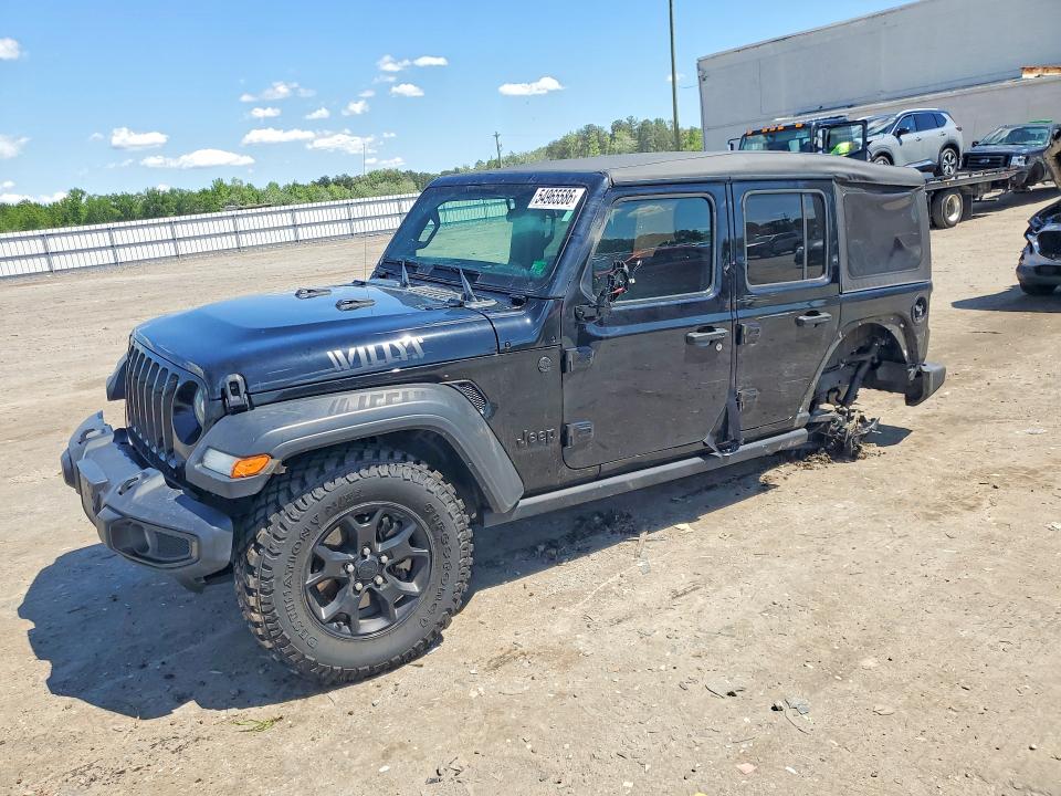 2023 Jeep Wrangler / VIN 1C4HJXDN3PW520442 — COPART salvage auction photo