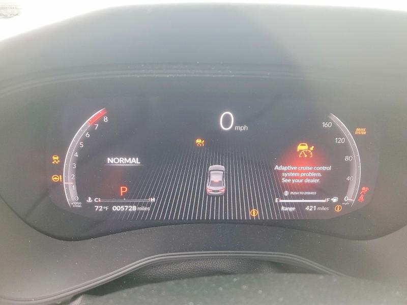 2025 Acura Tlx VIN 19UUB6F5XSA002127 COPART salvage auction — FRONT END, Va - Cert Of Title - Salvage, sold $11,000 on 2026-07-15 (photo 9)