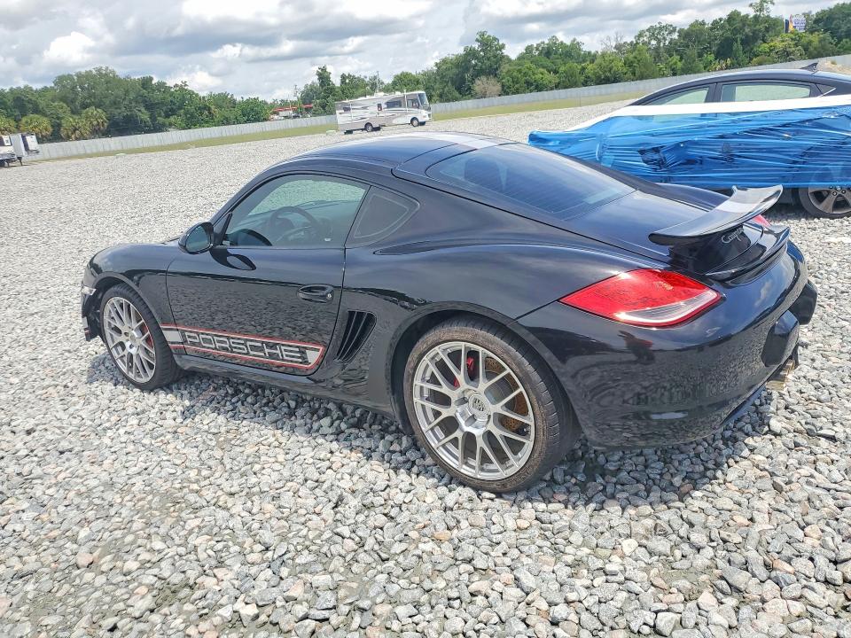 2009 Porsche Cayman VIN WP0AA29849U760749 COPART salvage auction — FRONT END, FL - CERT OF TITLE SLVG REBUILDABLE, sold $3,600 on 2026-07-27 (photo 2)