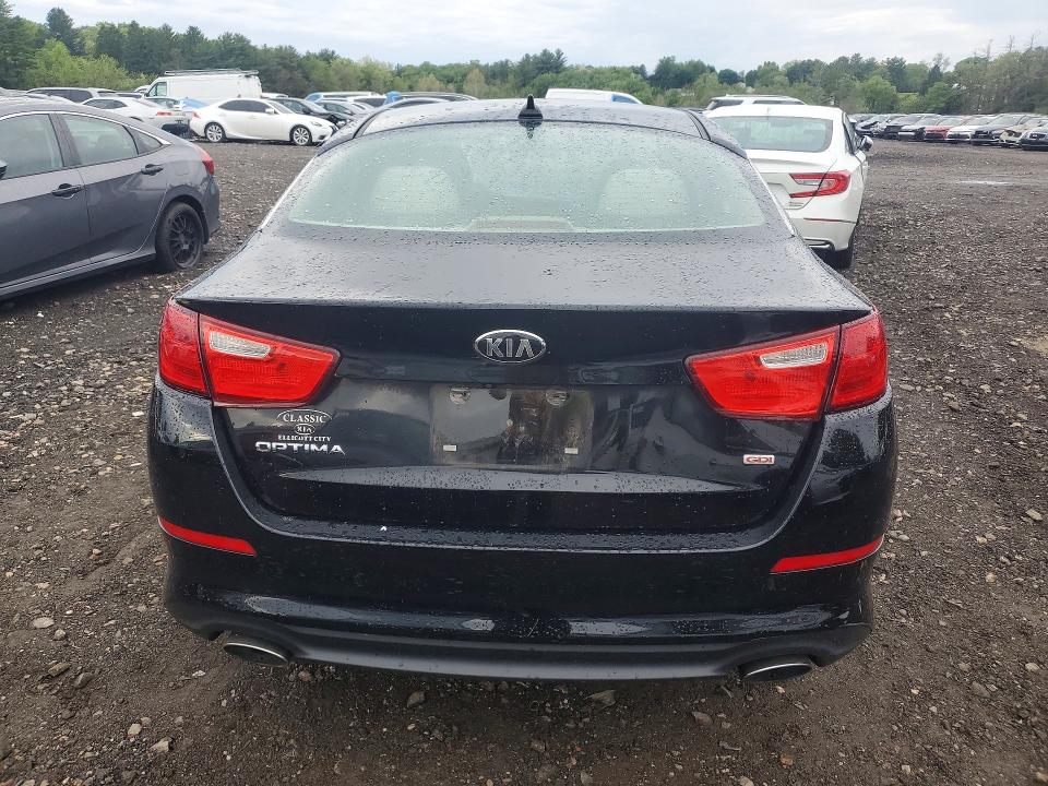 2014 Kia Optima VIN 5XXGM4A74EG312124 COPART salvage auction — FRONT END, Md - Cert Of Salvage > 75% Damage, sold $875 on 2026-07-27 (photo 6)