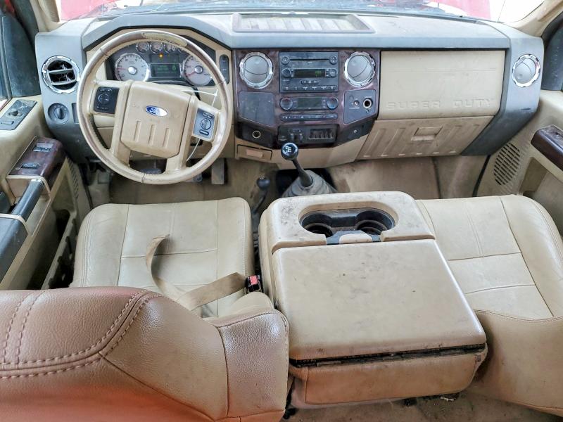 2008 Ford F250 VIN 1FTSX21R88EA20010 COPART salvage auction — FRONT END, Wy - Certificate Of Title, sold $1,100 on 2026-07-29 (photo 8)