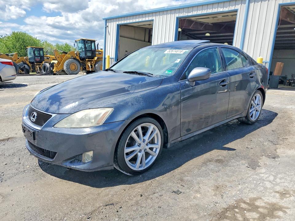 2006 Lexus Is 250 VIN JTHBK262562019453 COPART salvage auction — NORMAL WEAR, Va - Certificate Of Title, sold $1,250 on 2026-07-31 (photo 1)