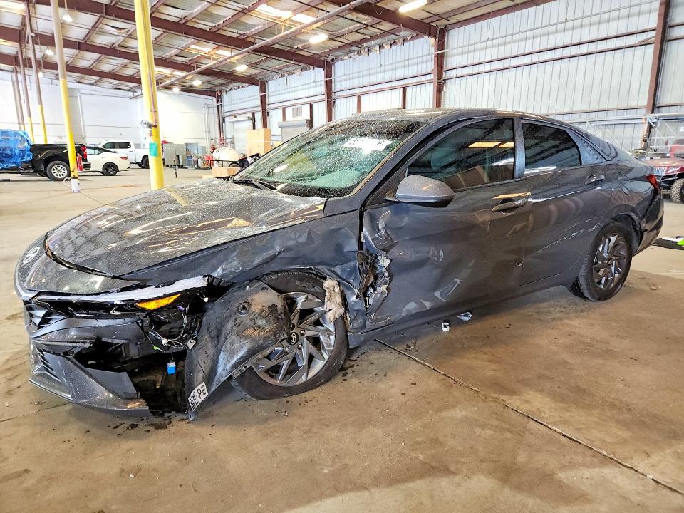 2024 Hyundai Elantra VIN KMHLM4DG6RU752626 COPART salvage auction — FRONT END, Fl - Cert Of Title Slvg Rebuildable, sold $3,100 on 2026-07-15 (photo 1)