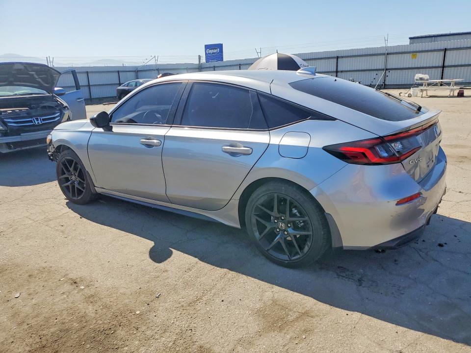 2025 Honda Civic VIN 19XFL2H82SE004276 COPART salvage auction — SIDE, Ca - Salvage Certificate, sold $3,600 on 2026-07-06 (photo 2)