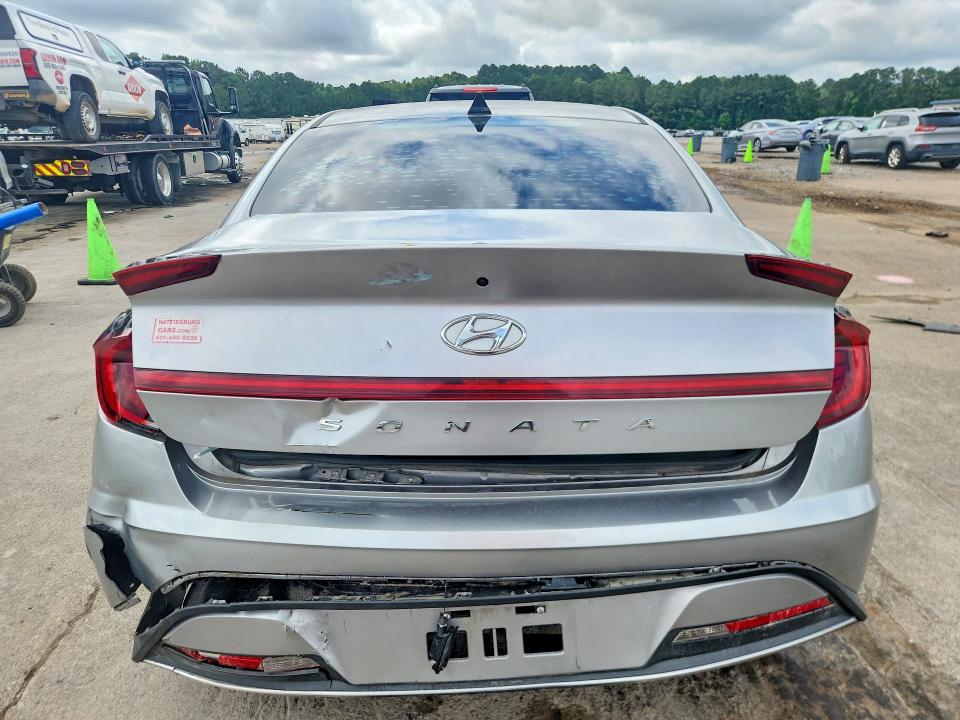 2021 Hyundai Sonata VIN 5NPEG4JA9MH071108 COPART salvage auction — REAR END, Ms - Cert Of Title-Salvaged, sold $2,950 on 2026-07-17 (photo 6)