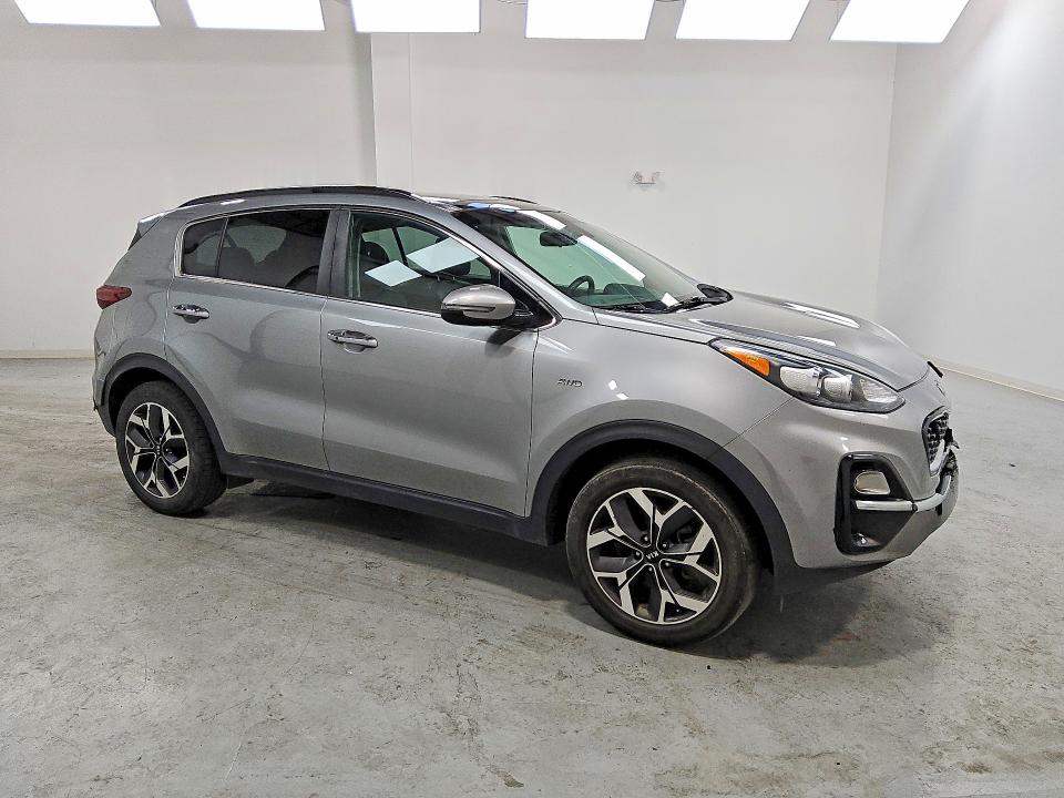2022 Kia Sportage VIN KNDPNCAC1N7985742 COPART salvage auction — FRONT END, In - Certificate Of Title, sold $6,200 on 2026-07-02 (photo 4)