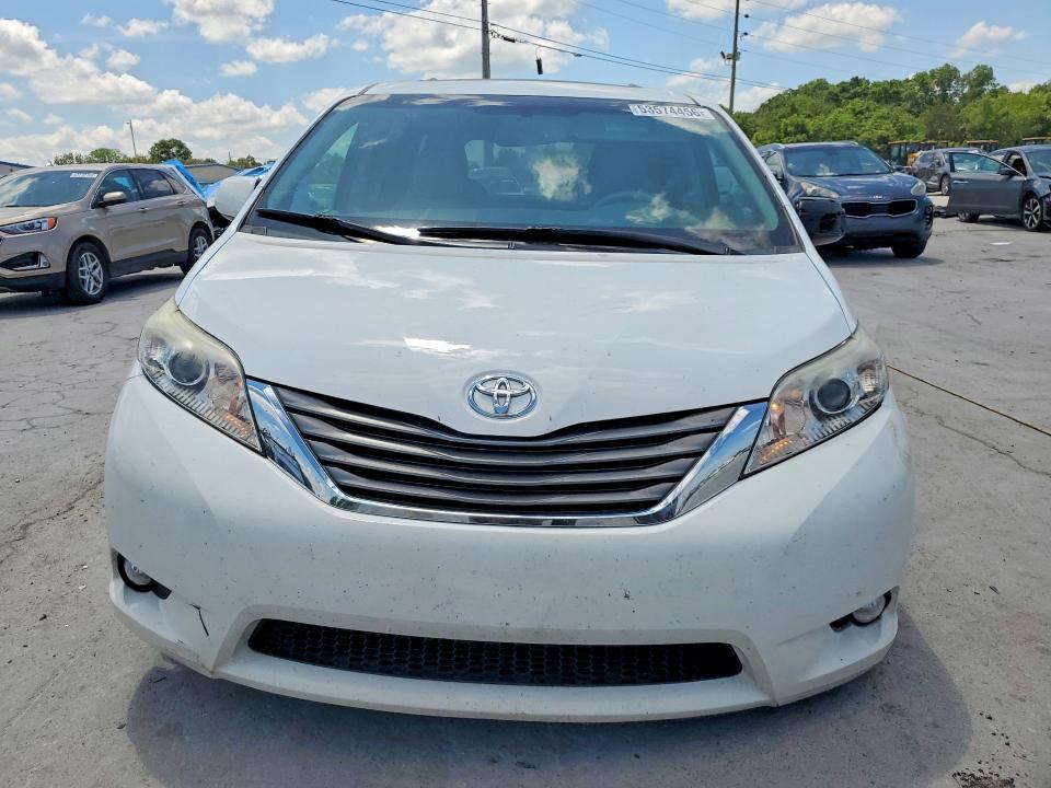 2014 Toyota Sienna VIN 5TDYK3DC4ES498940 COPART salvage auction — FRONT END, Tn - Salvage Certificate, sold $2,600 on 2026-07-08 (photo 5)