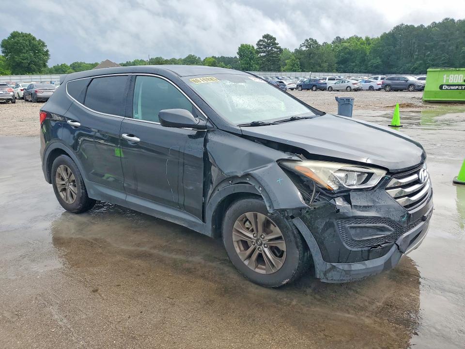 2016 Hyundai Santa fe VIN 5XYZT3LB2GG367919 COPART salvage auction — FRONT END, Ms - Cert Of Title-Salvaged, sold $1,750 on 2026-07-31 (photo 4)