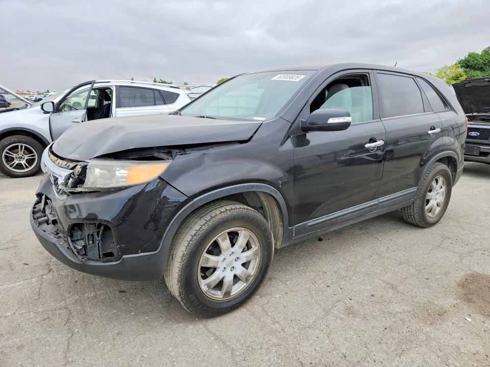 2011 Kia Sorento VIN 5XYKT3A19BG023945 COPART salvage auction — FRONT END, Ca - Salvage Certificate, sold $350 on 2026-07-10 (photo 1)