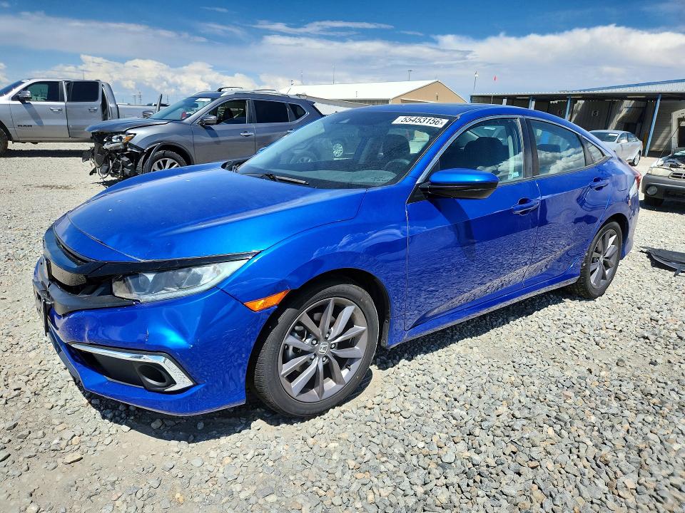 2021 Honda Civic VIN 19XFC1F30ME001655 COPART salvage auction — SIDE, Co - Public - Salvage Title, sold $6,600 on 2026-07-09 (photo 1)