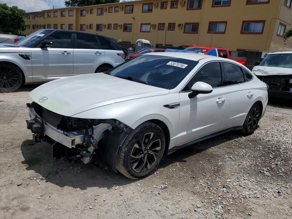 2024 Hyundai VIN KMHL64JA1RA395268 COPART salvage auction — FRONT END, Fl - Cert Of Title Slvg Rebuildable, sold $7,000 on 2026-07-07 (photo 1)