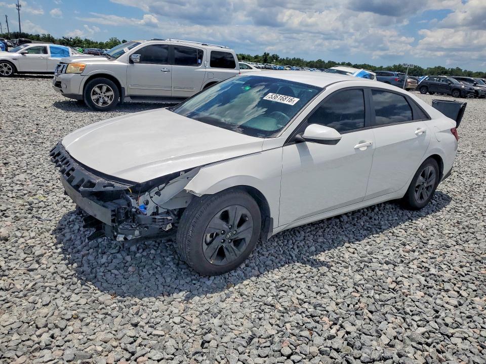 2023 Hyundai Elantra VIN 5NPLM4AG9PH095420 COPART salvage auction — FRONT END, Fl - Cert Of Title Slvg Rebuildable, sold $4,250 on 2026-07-14 (photo 1)