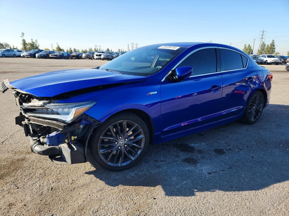 2020 Acura Ilx VIN 19UDE2F8XLA004472 — COPART salvage auction photo