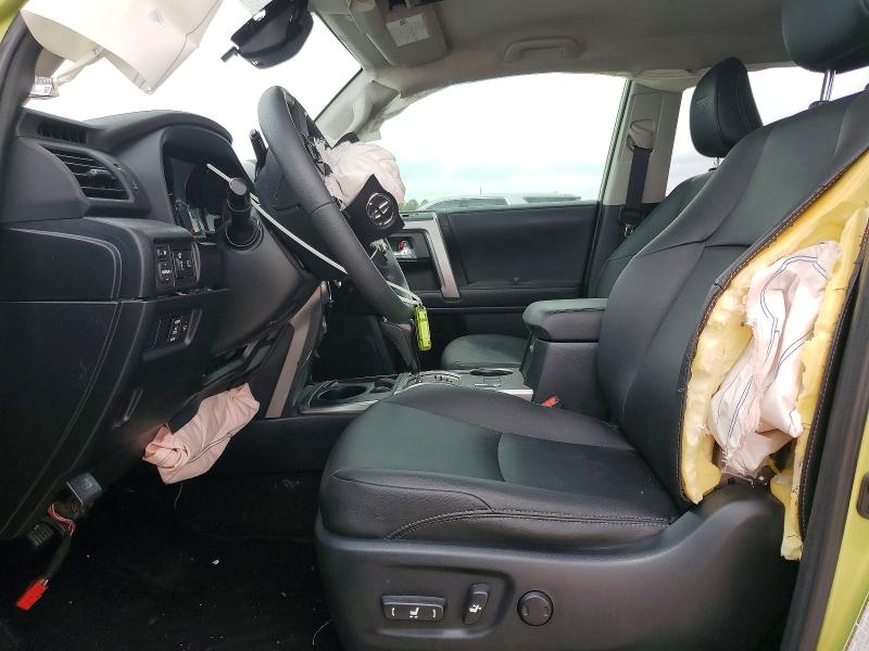 2023 Toyota 4runner VIN JTEAU5JR2P5288325 COPART salvage auction — FRONT END, Tx - Salvage Vehicle Title, sold $12,000 on 2026-07-27 (photo 7)