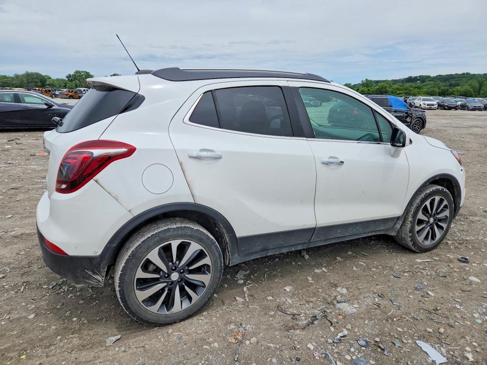 2021 Buick Encore VIN KL4CJESB1MB305002 COPART salvage auction — FRONT END, Il - Salvage Certificate, sold $2,300 on 2026-07-06 (photo 3)