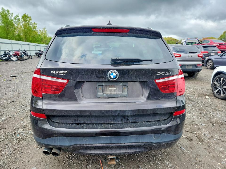 2015 BMW X3 VIN 5UXWX9C51F0D61202 COPART salvage auction — FRONT END, Ma - Cert Of Title-Reconstrctd Coll, sold $1,850 on 2026-07-15 (photo 6)