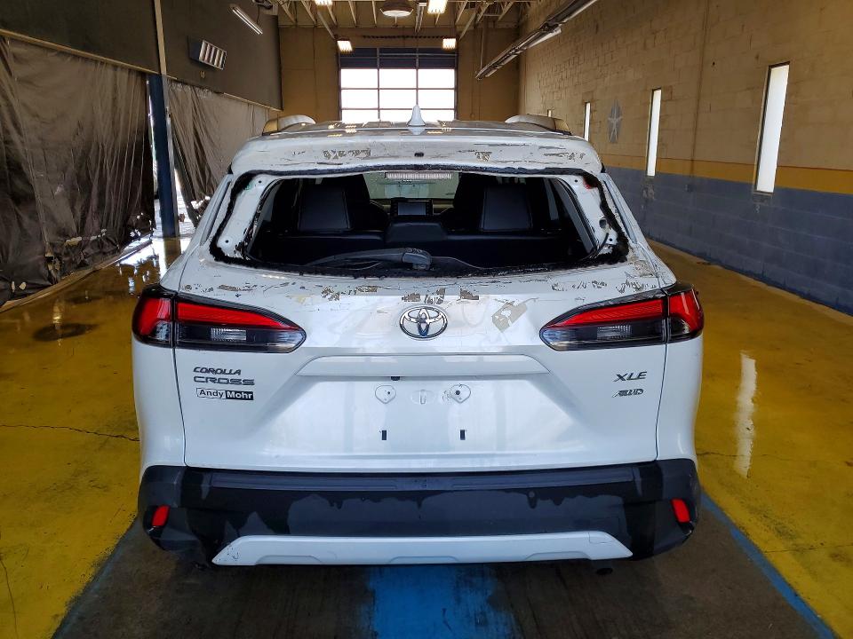 2022 Toyota Corolla cross VIN 7MUDAABG0NV040958 COPART salvage auction — FRONT END, In - Certificate Of Title, sold $13,400 on 2026-07-16 (photo 6)