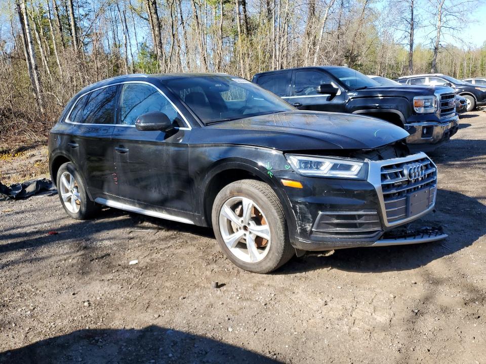 2018 Audi VIN WA1BNAFY5J2191220 COPART salvage auction — FRONT END, On - Permit Salvage, sold $8,600 on 2026-07-14 (photo 4)