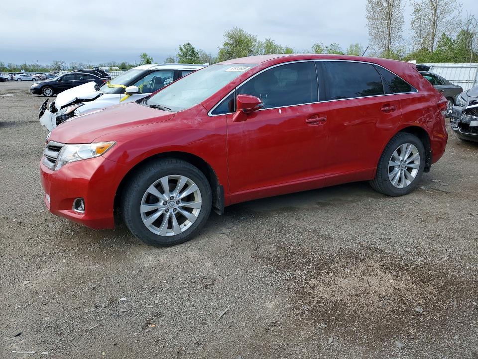 2014 Toyota Venza VIN 4T3ZA3BB2EU087245 COPART salvage auction — VANDALISM, On - Permit No Brand - Unfit, sold $4,850 on 2026-07-03 (photo 1)