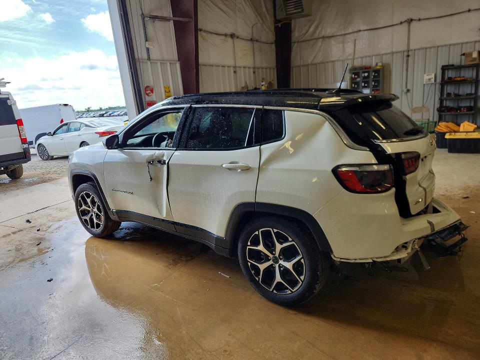 2025 Jeep Compass VIN 3C4NJDCN0ST625098 COPART salvage auction — ALL OVER, Tx - Salvage Vehicle Title, sold $3,250 on 2026-07-02 (photo 2)