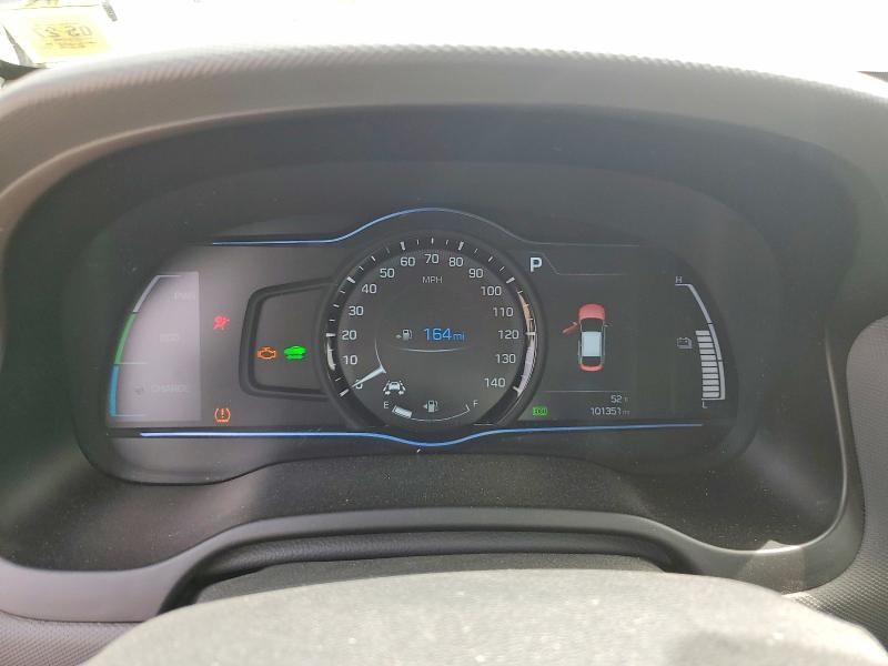 2019 Hyundai Ioniq VIN KMHC75LC4KU145061 COPART salvage auction — REAR END, Ny - Mv-907A Salvage Certificate, sold $2,150 on 2026-07-06 (photo 9)