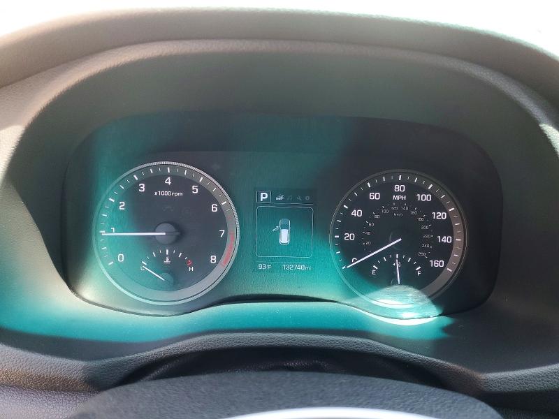 2018 Hyundai Tucson VIN KM8J33A47JU772757 COPART salvage auction — VANDALISM, Ca - Salvage Certificate, sold $3,150 on 2026-07-07 (photo 9)