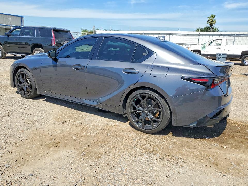 2025 Lexus VIN JTHAP1D25S5008021 COPART salvage auction — SIDE, Tx - Salvage Vehicle Title, sold $17,500 on 2026-07-15 (photo 2)