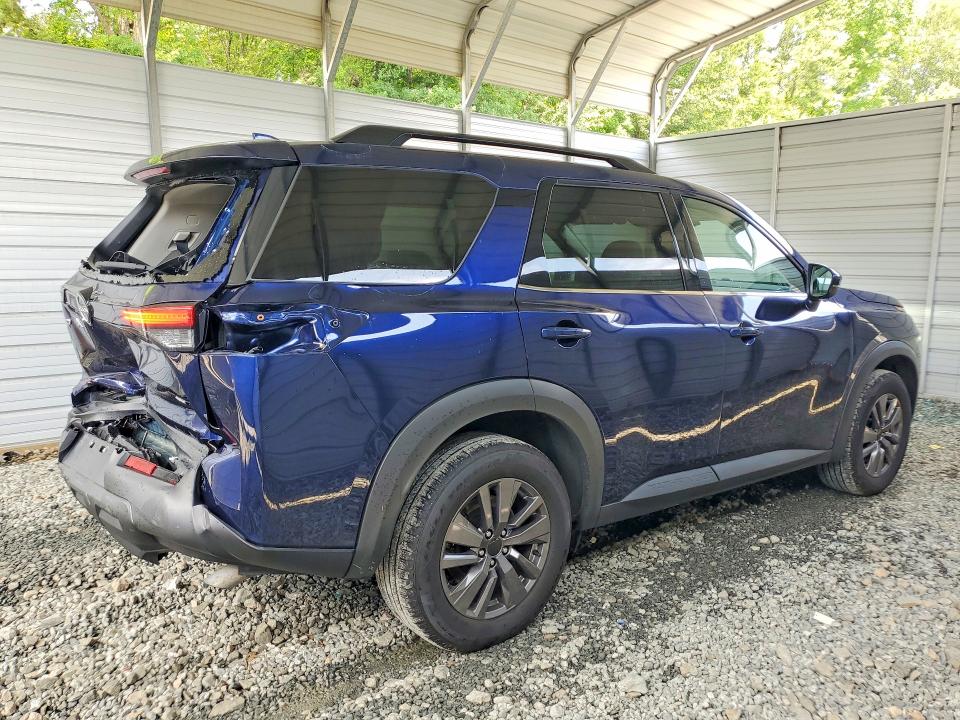 2023 Nissan Pathfinder VIN 5N1DR3BA0PC262460 COPART salvage auction — REAR END, Sc - Cert Of Title-Salvage, sold $3,750 on 2026-07-28 (photo 3)