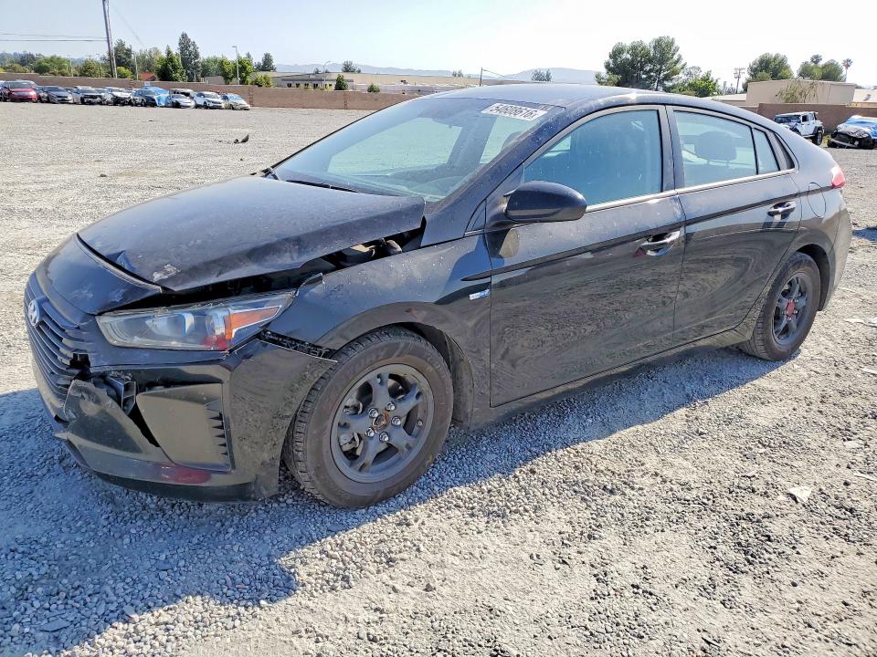 2017 Hyundai Ioniq VIN KMHC65LC5HU035986 COPART salvage auction — FRONT END, Ca - Salvage Certificate, sold $875 on 2026-07-08 (photo 1)