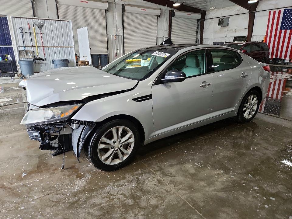 2013 Kia VIN 5XXGN4A79DG166234 COPART salvage auction — FRONT END, Il - Salvage Certificate, sold $375 on 2026-07-13 (photo 1)