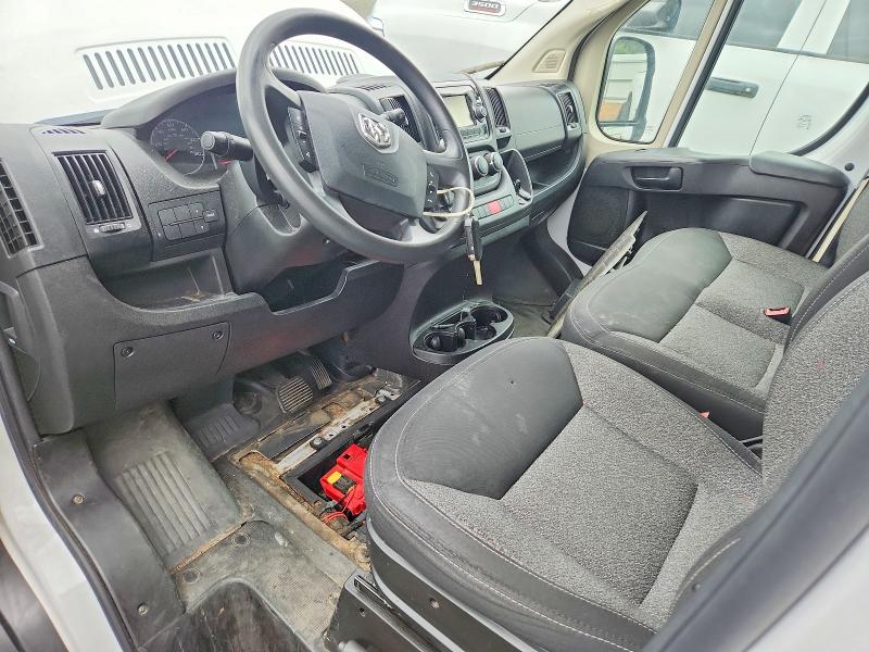 2020 Ram Promaster 3500 VIN 3C6URVJG4LE119768 COPART salvage auction — FRONT END, Ct - Cert Of Title-Salvage (P), sold $3,950 on 2026-07-09 (photo 8)
