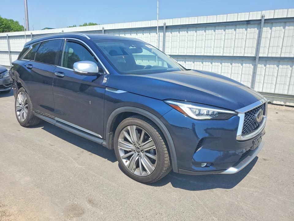 2021 Infiniti Qx50 VIN 3PCAJ5CB9MF121483 COPART salvage auction — REAR END, NJ - CERT OF TITLE-SALVAGE, sold $7,100 on 2026-07-28 (photo 4)