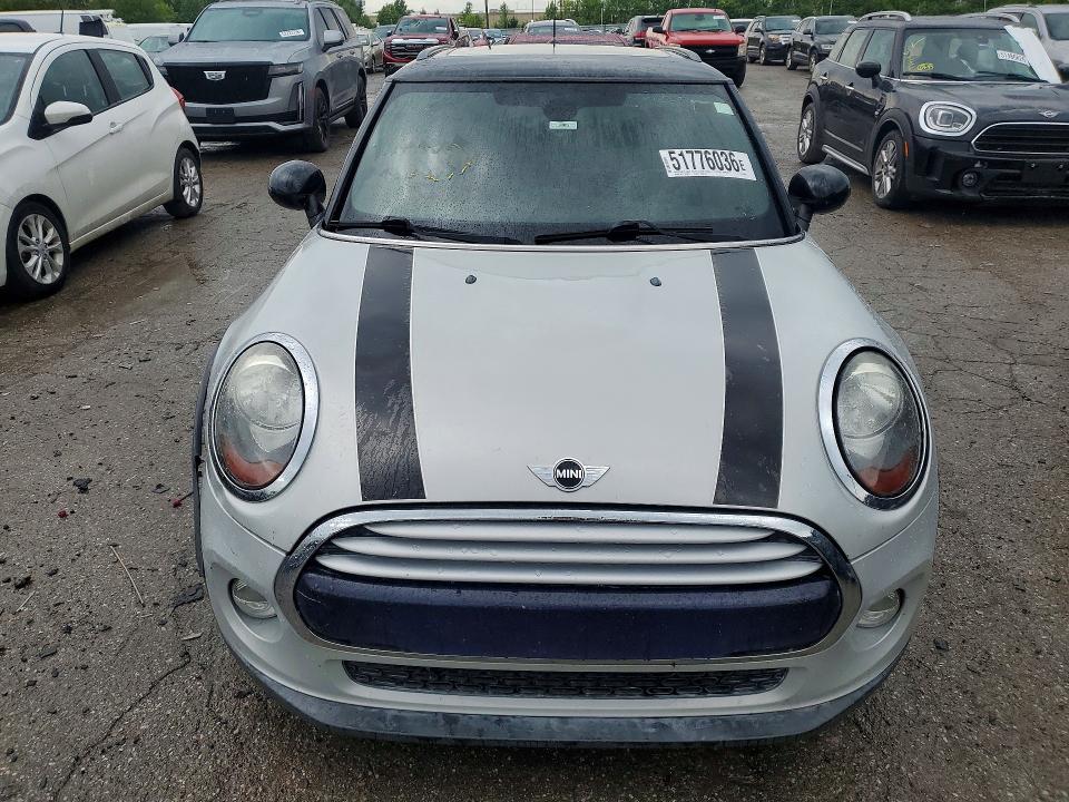 2015 Mini Cooper VIN WMWXM5C51F3A58343 COPART salvage auction — FRONT END, In - Certificate Of Title, sold $975 on 2026-07-07 (photo 5)